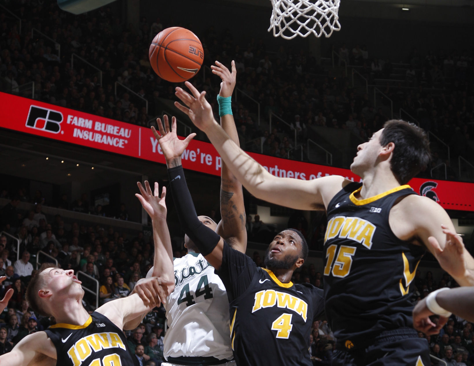Iowa Michigan St Basketball